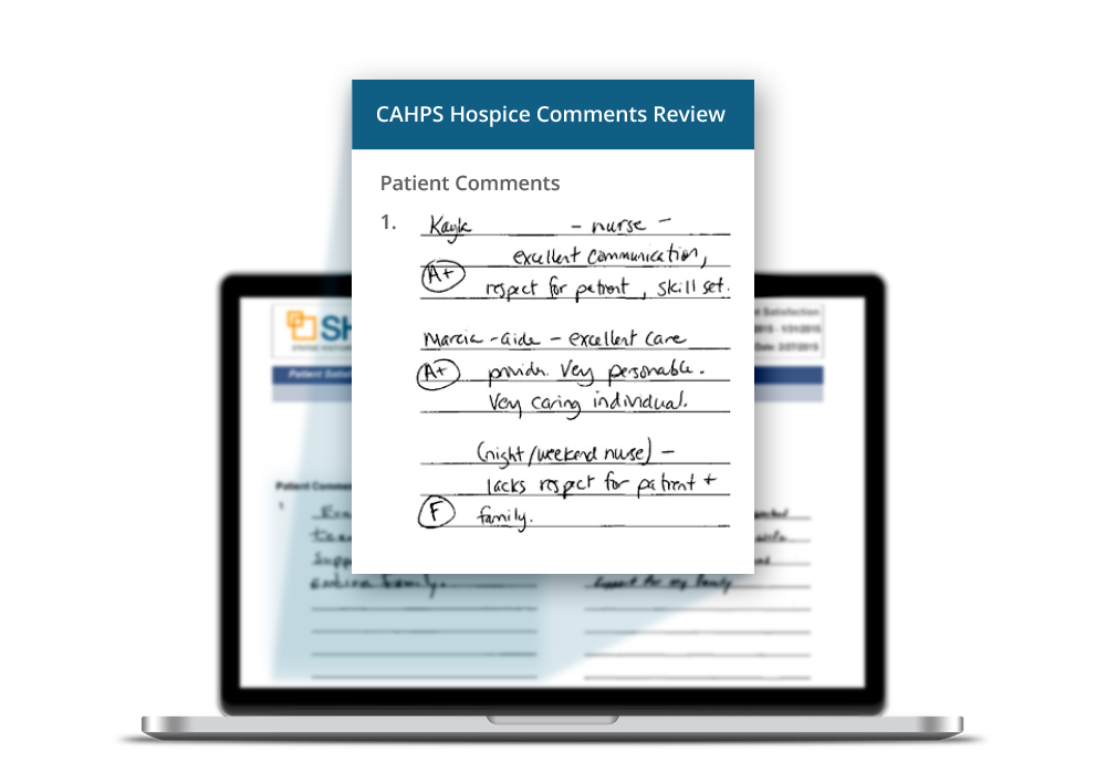 CAHPS Hospice Comments Review report