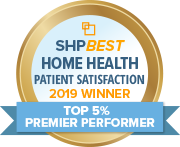 SHP Best 2019 HHCAHPS Top 5 Percent