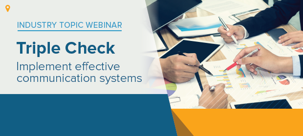 Triple Check Webinar