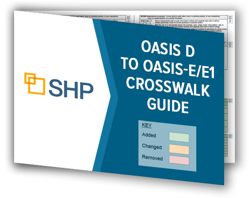 OASIS-D1 to OASIS-E/E1 Crosswalk Guide